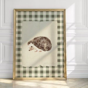 Baba/Gyermekszoba falikép - Vintage - Apró tüskés léptek (V54), Otthon & Életmód, Babaszoba, gyerekszoba, Babaszoba kép, Papírművészet, MESKA