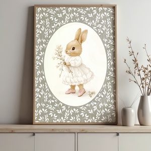 Baba/Gyermekszoba falikép - Vintage - Természet (V58), Otthon & Életmód, Babaszoba, gyerekszoba, Babaszoba kép, Papírművészet, MESKA