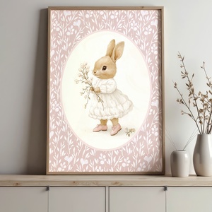 Baba/Gyermekszoba falikép - Vintage - Erdei ünnep (V59), Otthon & Életmód, Babaszoba, gyerekszoba, Babaszoba kép, Papírművészet, MESKA