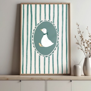 Baba/Gyermekszoba falikép - Vintage - Lúdmese (V60), Otthon & Életmód, Babaszoba, gyerekszoba, Babaszoba kép, Papírművészet, MESKA