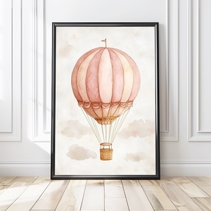 Baba/Gyermekszoba falikép - Vintage - Fellibbenő álmok (V64), Otthon & Életmód, Babaszoba, gyerekszoba, Babaszoba kép, Papírművészet, MESKA