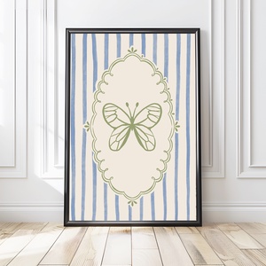 Baba/Gyermekszoba falikép - Vintage - Lep(ke)ringő (V69), Otthon & Életmód, Babaszoba, gyerekszoba, Babaszoba kép, Papírművészet, MESKA