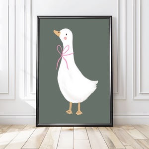 Baba/Gyermekszoba falikép - Vintage - Ludas csoda (V70), Otthon & Életmód, Babaszoba, gyerekszoba, Babaszoba kép, Papírművészet, MESKA