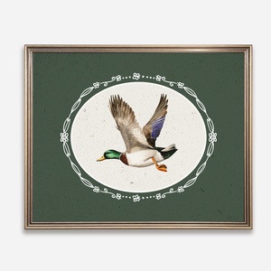 Baba/Gyermekszoba falikép - Vintage - Széllel szárnyaló (V92), Otthon & Életmód, Babaszoba, gyerekszoba, Babaszoba kép, Papírművészet, MESKA