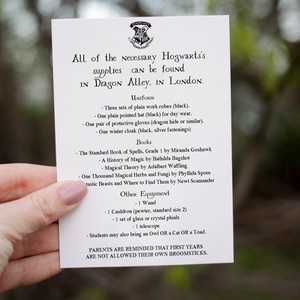 Névre szóló angol nyelvű Hogwarts levél (Harry Potterből Roxfort) - játék & sport - motivációs jutalomtábla - Meska.hu
