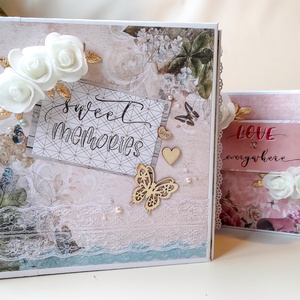 'Sweet Memories' Album / Fotóalbum / Scrapbook - Meska.hu