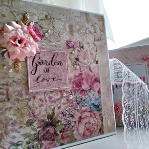 'Garden of Love' interaktív Album / Fotóalbum / Scrapbook - Meska.hu