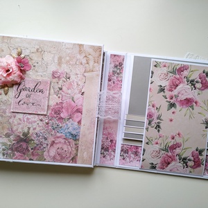 'Garden of Love' interaktív Album / Fotóalbum / Scrapbook - esküvő - emlék & ajándék - album & fotóalbum - Meska.hu