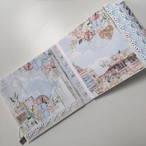 'Wonderful Journey' Album / Fotóalbum / Scrapbook - otthon & életmód - papír, írószer - album & fotóalbum - Meska.hu