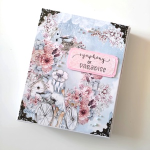 'Symphony of Paradise' emlékalbum, fotóalbum, scrapbook - Meska.hu