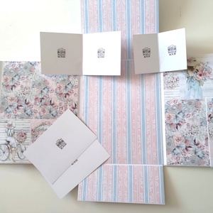 'Symphony of Paradise' emlékalbum, fotóalbum, scrapbook - otthon & életmód - papír, írószer - album & fotóalbum - Meska.hu