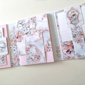'Symphony of Paradise' emlékalbum, fotóalbum, scrapbook - otthon & életmód - papír, írószer - album & fotóalbum - Meska.hu