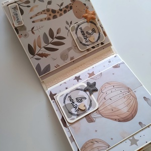 'My First Year' Baba Album / Fotóalbum / Scrapbook - esküvő - emlék & ajándék - album & fotóalbum - Meska.hu
