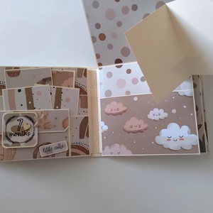 'My First Year' Baba Album / Fotóalbum / Scrapbook - esküvő - emlék & ajándék - album & fotóalbum - Meska.hu