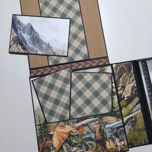 'Adventure' emlékalbum, fotóalbum, scrapbook - esküvő - emlék & ajándék - album & fotóalbum - Meska.hu