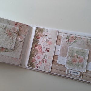 'Egyszer volt, hol nem volt...' esküvői emlékalbum, fotóalbum, scrapbook - esküvő - emlék & ajándék - album & fotóalbum - Meska.hu