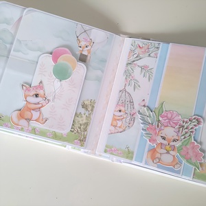 'Super Star' emlékalbum, fotóalbum, scrapbook - otthon & életmód - papír, írószer - babanapló - Meska.hu