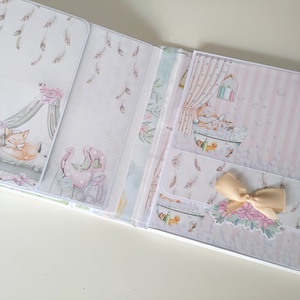 'Super Star' emlékalbum, fotóalbum, scrapbook - otthon & életmód - papír, írószer - babanapló - Meska.hu