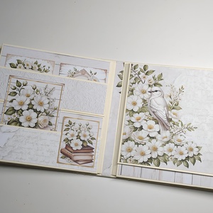 Esküvői Emlékalbum / Fotóalbum / Scrapbook - esküvő - emlék & ajándék - album & fotóalbum - Meska.hu