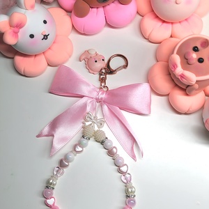 Bag charm / Táskadísz / Kulcstartó, Táska & Tok, Kulcstartó & Táskadísz, Táskadísz, Ékszerkészítés, Gyöngyfűzés, gyöngyhímzés, MESKA