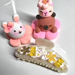 Nagyméretű hajcsat - Meska.hu