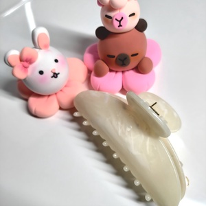 Nagyméretű hajcsat - ruha & divat - hajdísz & hajcsat - hajcsat & hajtű - Meska.hu