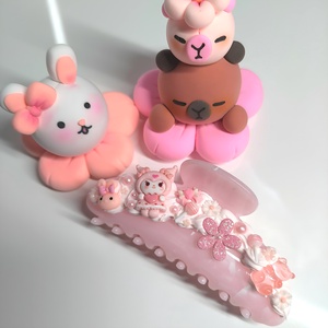 Nagyméretű hajcsat - Meska.hu