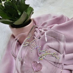 Strasszköves egyedi bögre ANYA vagy MAMA felirattal, Otthon & Életmód, Konyhafelszerelés, tálalás, Tálalás, Bögre & Csésze, Mindenmás, MESKA