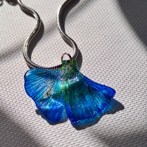 Ginkgo karkötő - fenntartható ékszer - ékszer - karkötő - charm karkötő - Meska.hu