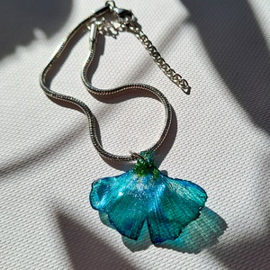 Ginkgo karkötő - fenntartható ékszer - ékszer - karkötő - charm karkötő - Meska.hu