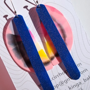 NEWFusion fülbevaló - fenntartható ékszer, Ékszer, Fülbevaló, Lógó fülbevaló, Újrahasznosított alapanyagból készült termékek, Ékszerkészítés, MESKA