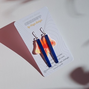 NEWFusion fülbevaló - fenntartható ékszer - ékszer - fülbevaló - lógó fülbevaló - Meska.hu