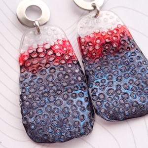 Plabodot fülbevaló - fenntartható ékszer - ékszer - fülbevaló - lógó fülbevaló - Meska.hu