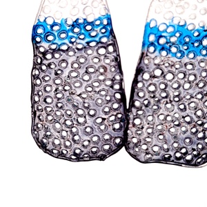 Plabodot fülbevaló - fenntartható ékszer - ékszer - fülbevaló - lógó fülbevaló - Meska.hu