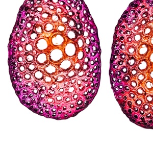 Plabodot fülbevaló - fenntartható ékszer - ékszer - fülbevaló - lógó fülbevaló - Meska.hu