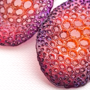 Plabodot fülbevaló - fenntartható ékszer - ékszer - fülbevaló - lógó fülbevaló - Meska.hu