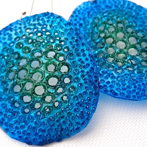 Plabodot fülbevaló - fenntartható ékszer - ékszer - fülbevaló - lógó fülbevaló - Meska.hu