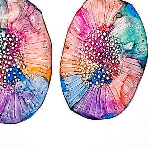 Plabodot fülbevaló - fenntartható ékszer, Ékszer, Fülbevaló, Lógó fülbevaló, Újrahasznosított alapanyagból készült termékek, Ékszerkészítés, MESKA