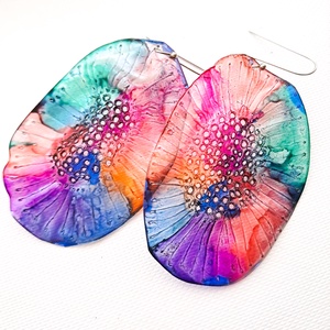 Plabodot fülbevaló - fenntartható ékszer - ékszer - fülbevaló - lógó fülbevaló - Meska.hu