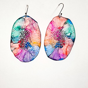 Plabodot fülbevaló - fenntartható ékszer - ékszer - fülbevaló - lógó fülbevaló - Meska.hu