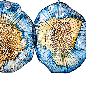 Plabodot fülbevaló - fenntartható ékszer - ékszer - fülbevaló - lógó fülbevaló - Meska.hu