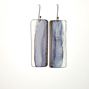 Plabodot fülbevaló - fenntartható ékszer, Ékszer, Fülbevaló, Lógó fülbevaló, Újrahasznosított alapanyagból készült termékek, Ékszerkészítés, MESKA