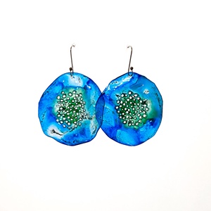 Plabodot fülbevaló - fenntartható ékszer, Ékszer, Fülbevaló, Lógó fülbevaló, Újrahasznosított alapanyagból készült termékek, Ékszerkészítés, MESKA