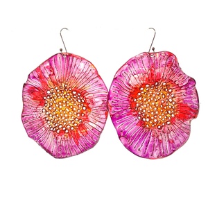 Plabodot fülbevaló - fenntartható ékszer, Ékszer, Fülbevaló, Lógó fülbevaló, Újrahasznosított alapanyagból készült termékek, Ékszerkészítés, MESKA