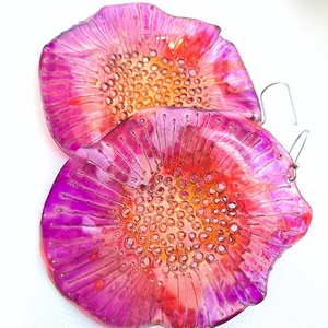 Plabodot fülbevaló - fenntartható ékszer - ékszer - fülbevaló - lógó fülbevaló - Meska.hu