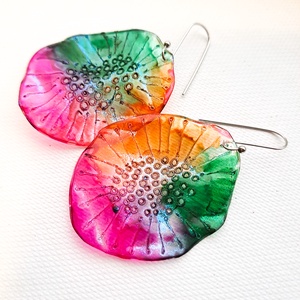 Plabodot fülbevaló - fenntartható ékszer - ékszer - fülbevaló - lógó fülbevaló - Meska.hu