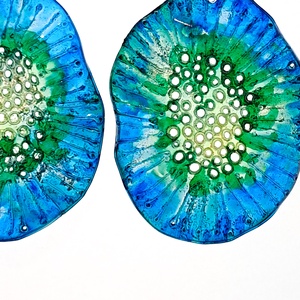 Plabodot fülbevaló - fenntartható ékszer - ékszer - fülbevaló - lógó fülbevaló - Meska.hu