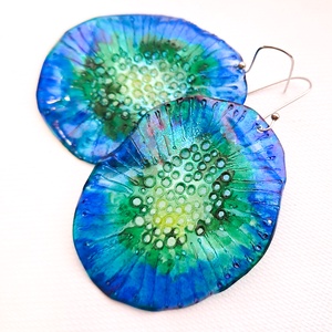 Plabodot fülbevaló - fenntartható ékszer - ékszer - fülbevaló - lógó fülbevaló - Meska.hu