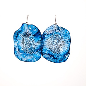 Plabodot fülbevaló - fenntartható ékszer - ékszer - fülbevaló - lógó fülbevaló - Meska.hu