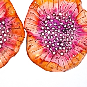 Plabodot fülbevaló - fenntartható ékszer, Ékszer, Fülbevaló, Lógó fülbevaló, Újrahasznosított alapanyagból készült termékek, Ékszerkészítés, MESKA